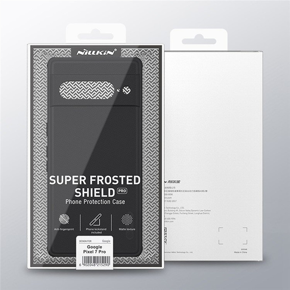 Carcasă NILLKIN pentru Google Pixel 7 Pro 5G, Super Frosted Shield Case, negru
