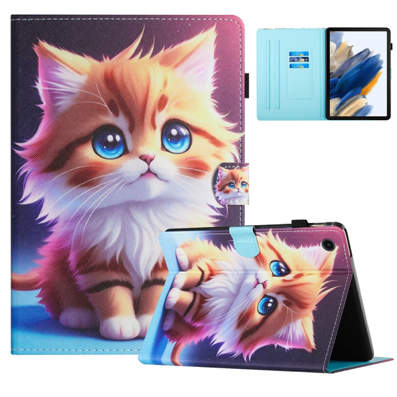 Husă pentru Lenovo Tab M10 10.1 Gen 3, cu clapetă, cat