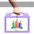 Husă pentru copii pentru T Tablet 5G, Cute Patterns, cu suport, violet