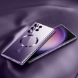 Huse pentru Samsung Galaxy S23 Ultra, MagSafe Hybrid, violet
