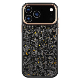 Husă magnetică din fibră de aramidă cu ramă metalică pentru cameră pentru iPhone 17 Pro