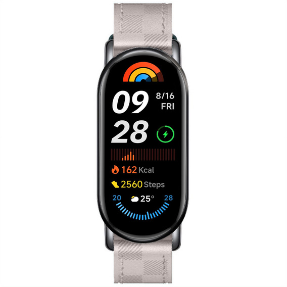 Curea din piele pentru Xiaomi Smart Band 10 / 9 / 8