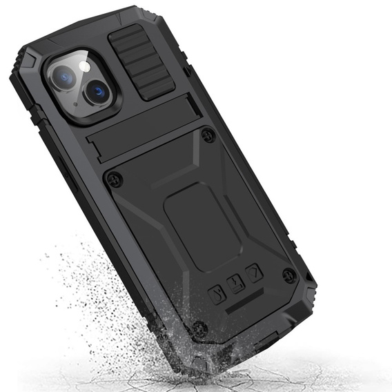 Husă blindată pentru iPhone 14, R-JUST, negru