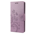 Cu clapetă pentru Oppo Reno8 T 4G, Mandala Flower, violet