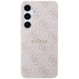 Husă Guess HC MagSafe PU 4G Ring Classic Logo pentru Samsung Galaxy S24