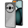 Huse pentru Xiaomi Redmi A3, Glittery Powder, negru