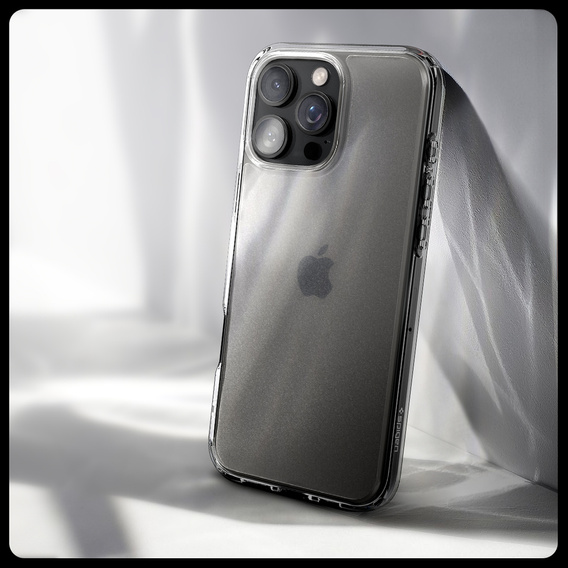 Carcasa Spigen pentru iPhone 16 Pro Max, Ultra Hybrid, transparentă + sticlă temperată 9H
