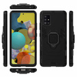 Huse pentru Samsung Galaxy A51 5G, Kickstand Ring, negru