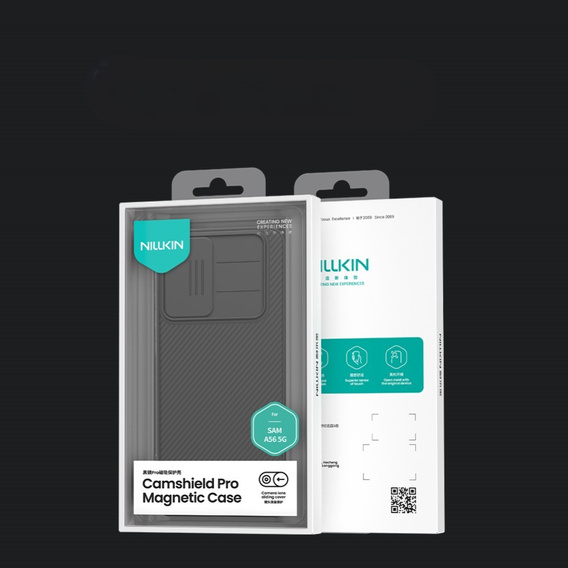 Carcasa Nillkin pentru Samsung Galaxy A56, CamShield Pro MagSafe, negru