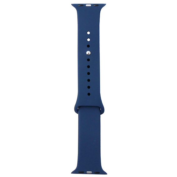 Pasek Silikonowy do Apple Watch 1/2/3/4/5/6/7/8/SE/ULTRA 42/44/45/49mm, Czarny