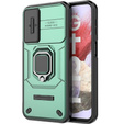 Husă pentru Samsung Galaxy M34, KickStand Camera Lens, verde