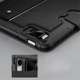 Carcasă + tastatură iPad 10.9 2022, NILLKIN Bumper Pen Slot, negru