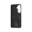 Carcasa BENKS Kevlar pentru Samsung Galaxy S25+ Plus, pentru MagSafe, Carbon Fiber, negru