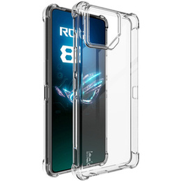 IMAK Huse pentru ASUS ROG Phone 8 Pro, Dropproof, transparentă