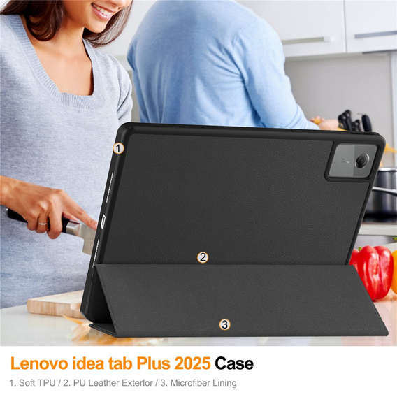 Husă Smartcase pentru tableta Lenovo Idea Tab Plus