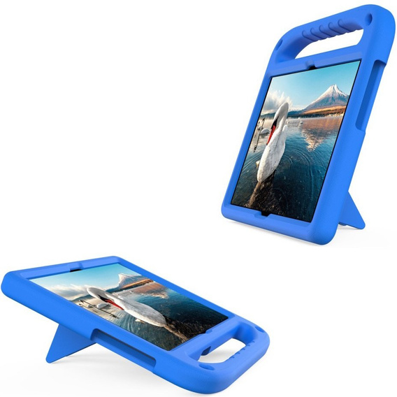 Husă pentru copii pentru Lenovo Tab M10 X505 / X605 / Lenovo Tab P10 X705F 10.1, husă pentru copii cu mâner, albastru