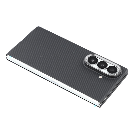 Carcasă din fibră aramidică pentru Samsung Galaxy Z Fold7, pentru MagSafe, negru