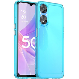 Huse pentru Oppo A78 5G, Fusion Hybrid, albastru