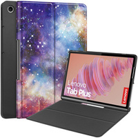 Husă pentru Lenovo Tab Plus, Smartcase, galaxy