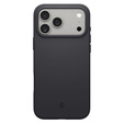 Carcasă Spigen pentru iPhone 17 Pro, Silicone Fit MagSafe, negru