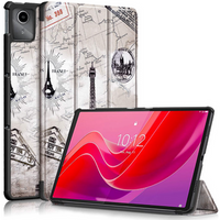 Husă pentru Lenovo Tab M11, Smartcase, Eiffel Tower