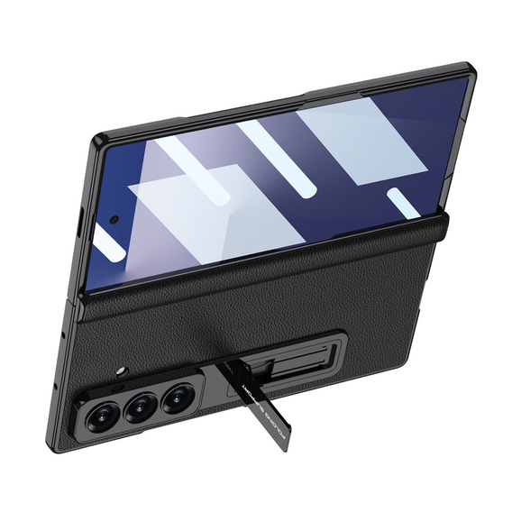 Carcasă GKK cu sticlă și suport pentru Samsung Galaxy Z Fold7 5G
