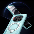 Carcasă pentru Xiaomi Redmi Note 14 Pro 5G /  Poco X7 5G, Military MagSafe, albastru + 9H Glass