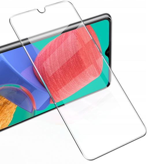 2x sticlă călită pentru Samsung Galaxy M33/A12/M12, ERBORD 9H Hard Glass pe ecran