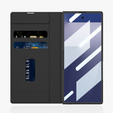 Carcasă portofel cu clapetă neagră pentru Samsung Galaxy Z Fold 7 5G
