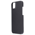 Husă pentru iPhone 14, Aramid Fiber Cover, negru