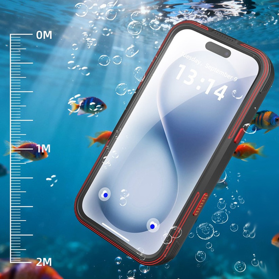 Carcasă impermeabilă SHELLBOX GTM IP68 cu MagSafe pentru iPhone 17 Pro