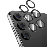 2x sticlă de cameră pentru Samsung Galaxy S24, ERBORD Camera Lens, negru