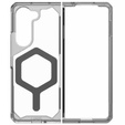 Urban Armor Gear Huse pentru Galaxy Z Fold 5 5G, Plyo MagSafe, transparent / gri