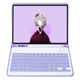 Carcasă cu tastatură bluetooth pentru iPad 11" 2025 A16 (11 gen.) / iPad 10.9" 2022 (10 gen.), Purple
