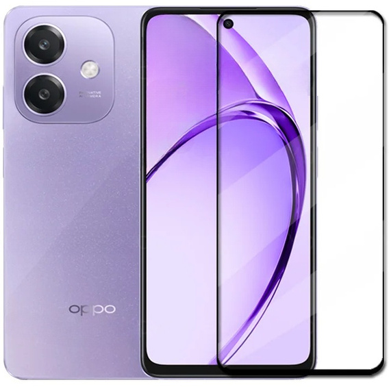Sticlă călită 3D pentru Oppo A40 / Oppo A40m, cadru negru