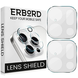 2x protecție ecran din sticlă temperată ERBORD pentru Oppo Find X9 Pro