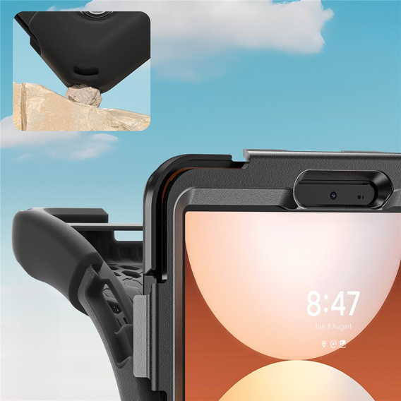 Husă blindată cu suport și curea de umăr pentru Samsung Galaxy Tab A11