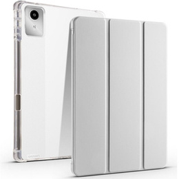 Husă pentru Lenovo Tab M11, Smartcase Hybrid, cu spațiu pentru stylus, gri