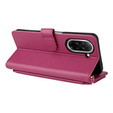 Carcasă cu clapetă pentru Xiaomi Redmi A5, Crossbody Leather Wallet, maroon