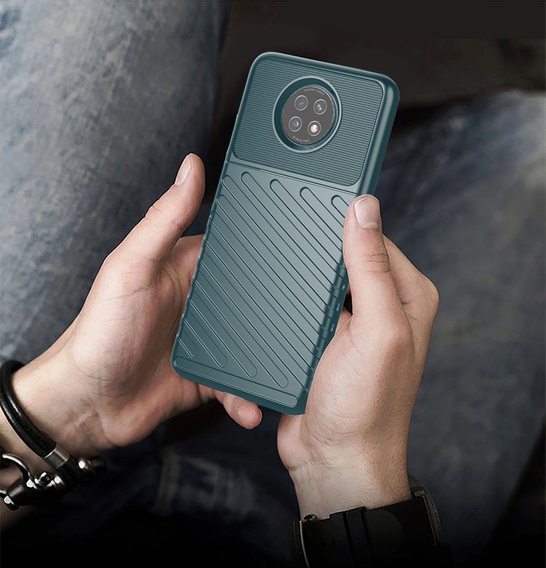 Huse pentru Xiaomi Redmi Note 9T 5G, Thunder, verde