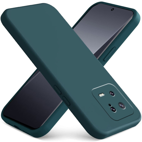 Husa pentru Xiaomi 13 5G, Silicone Lite, verde