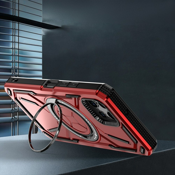 Carcasă pentru T Phone 2 5G, Heavy Duty Ring, roșu