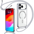 Husă Electro MagSafe cu lanyard pentru iPhone 17 Pro Max
