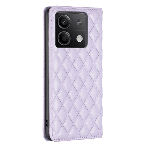 Cu clapetă pentru Xiaomi Redmi Note 13 5G, Wallet, BINFEN COLOR, violet