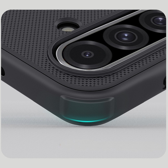 Husa NILLKIN pentru Samsung Galaxy A26, Frosted Shield, pentru MagSafe, negru