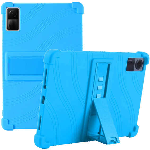 Silicon husă pentru Xiaomi Redmi Pad SE 11", Impact, armat, albastru