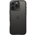 Carcasa Spigen pentru iPhone 16 Pro Max, Ultra Hybrid, transparent / negru + sticlă temperată 9H