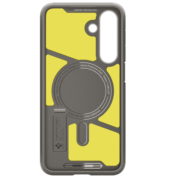Spigen Tough Armor Mag – husă blindată cu inel MagSafe pentru Samsung Galaxy S25 FE
