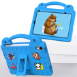 Husă pentru copii pentru iPad mini 8.3" 2021 (6 gen.) / iPad mini 8.3" 2024 (7 gen.), Cute Patterns, cu suport, albastru