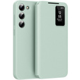 Husă cu clapetă pentru Samsung Galaxy S23, Smart View Wallet, verde